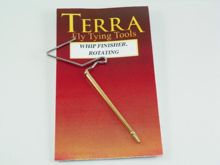 Rotating whip finisher tool with metal handle and wire loop