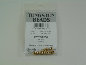 tungston bomb beads from Rangeley Maine fly fishing shop