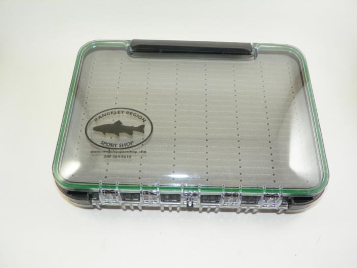 two sided waterproof fly box from Rangeley Maine fly fishing shop