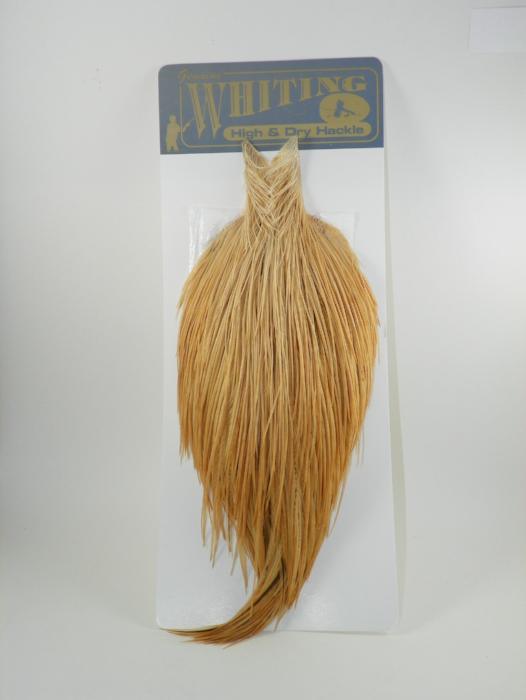 whiting farms high and dry capes ginger from Rangeley Maine fly fishing shop