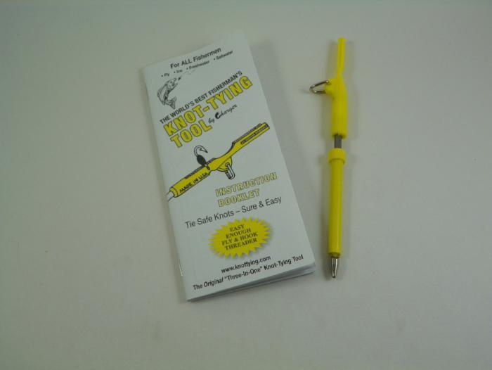 Knot Tying Tool from Rangeley Maine fly fishing shop