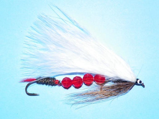 royal coachman with beads from Rangeley Maine fly fishing shop