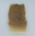 a 2" by 3" piece of deer hair that has been bleached and is perfect for stimulators . From Nature's Spirit