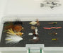 a collection of 12 flies for the beginning angler