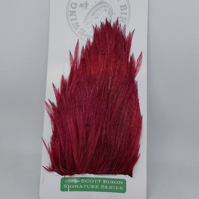 a red Ewing hackle