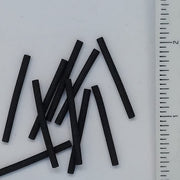 Black foam cylinders, dispensing tube style with multiple pieces