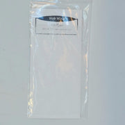 White web wing sheet in a plastic sleeve