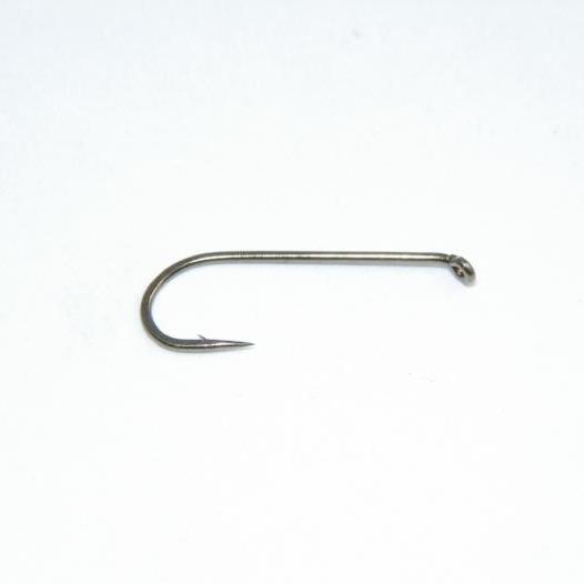 Daiichi 1710 wet/nymph hook, curved dark metal fishing hook