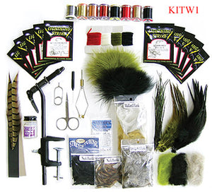 the contents of a wapsi tying kit