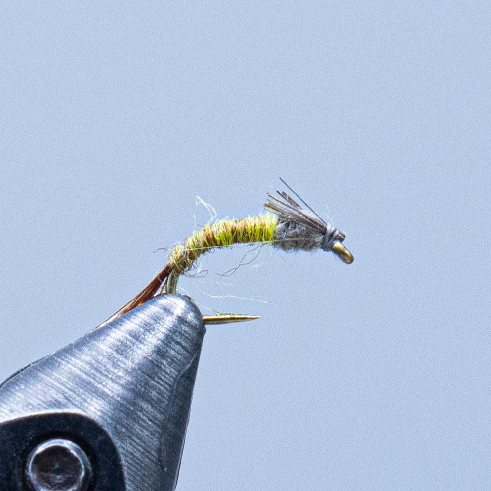 barr emerger at a maine fly shop