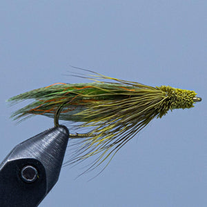 kennebago crayfish at a maine fly shop