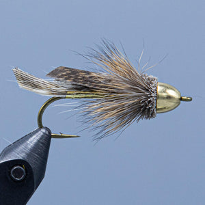 conehead muddler minnow at a maine fly shop