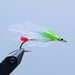 supervisor streamer fly with blue and green feathers at the rangeley fly shop
