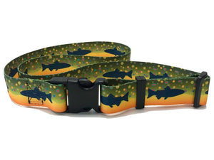 wingo wading belt in Rangeley pattern