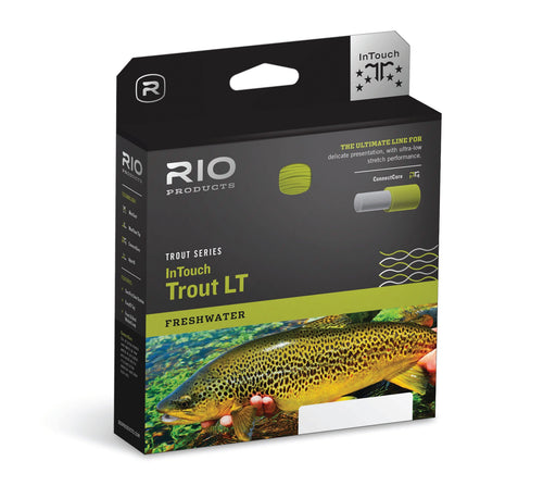 Rio Intouch Trout LT -box with fish on white background