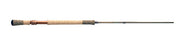 Redington Dually II fly fishing rod, side view of cork handle and blank