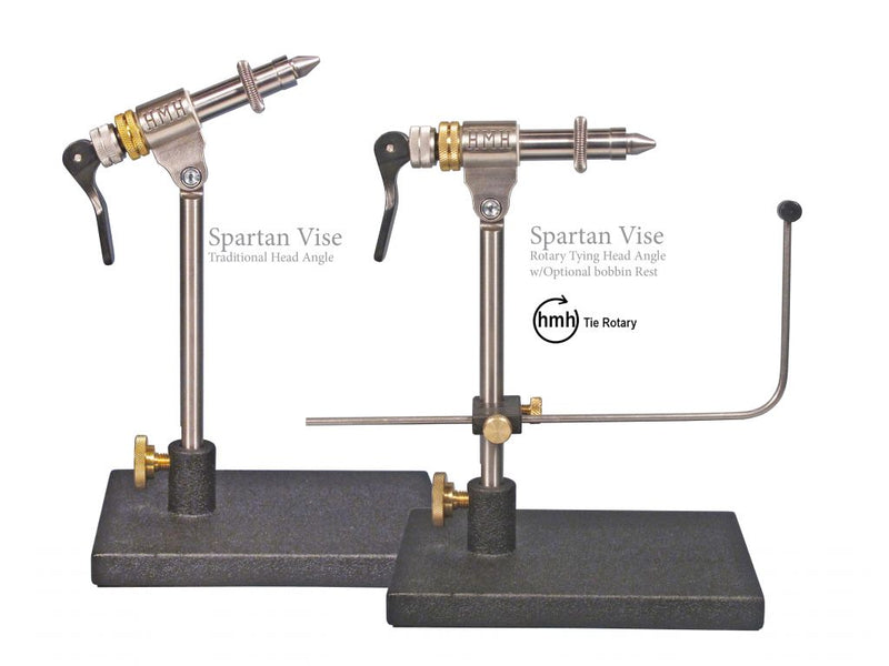 HMH Spartan Vise precision tool with two handles and metal adjustable jaws on base
