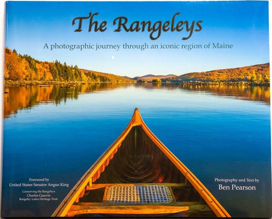 the cover of Ben Pearson's book The Rangeleys: A photographic journey through an iconic region of Maine