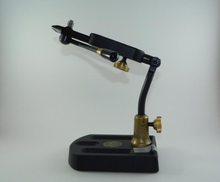 Regal TRA 50 travel vise with black base and brass support arm