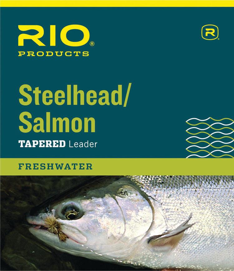 Steelhead/Salmon tapered leader package with RIO logo
