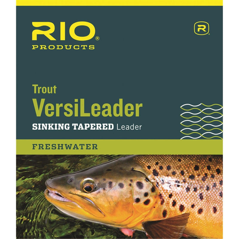Rio Products Trout VersiLeader unused sinking tapered leader package