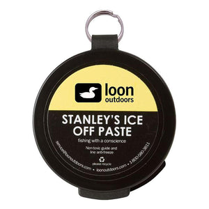 a package of Staneley's ice off paste from Loon Outdoors