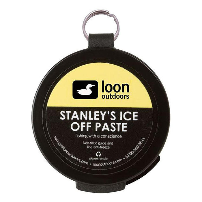 a package of Staneley's ice off paste from Loon Outdoors