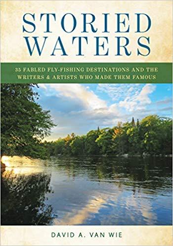Storied Waters book cover with river landscape and title lettering.