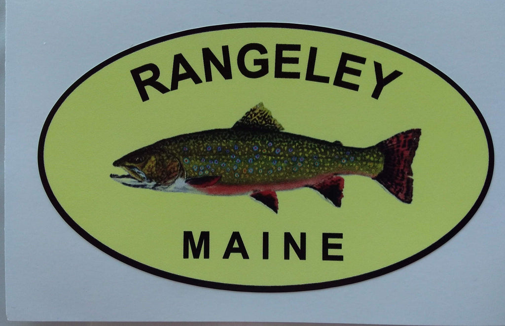 Rangeley Brook Trout sticker - Rangeley Region Sports Shop