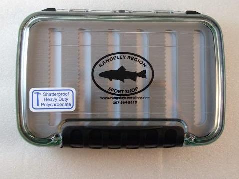 two sided waterproof fly box from Rangeley Maine fly fishing shop